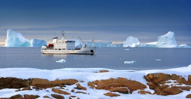 Grönland - turist Buzkıran - Arctic