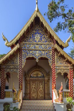 Doi suthep Budist tapınağı - chiang mai - Tayland