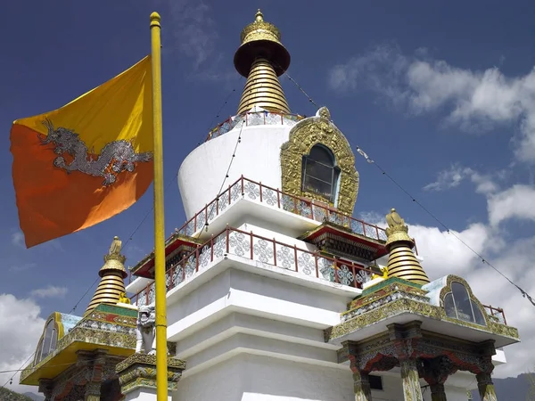 Королівський Chorten Тхімпху Королівство Бутан — стокове фото