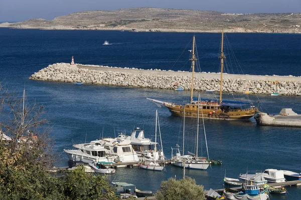 Mgarr bağlantı noktası - Gozo - Malta — Stok fotoğraf