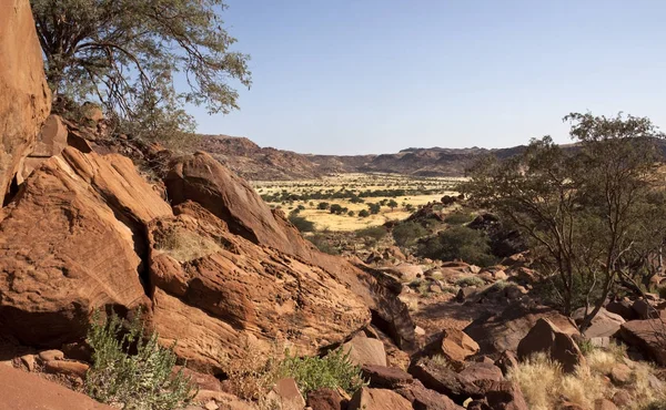 Twyfelfontain - Damaraland - Namibia — Stockfoto