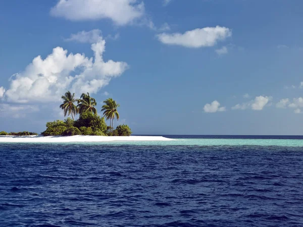 Desert Island - The Maldives — Stock Photo, Image