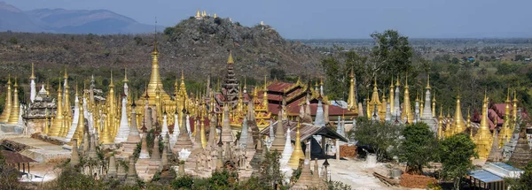 Shwe Inn Thein Temple - Ithein - Myanmar — Stock Photo, Image