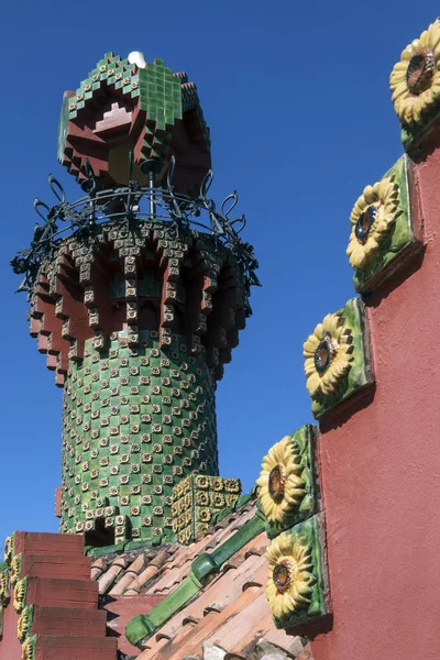 El Capricho de Gaudi - Comillas - Espanha — Fotografia de Stock