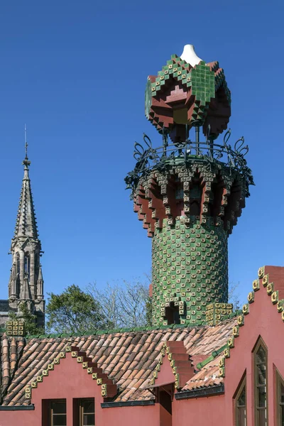 Gaudi's El Capricho - Comillas - Spain — Φωτογραφία Αρχείου