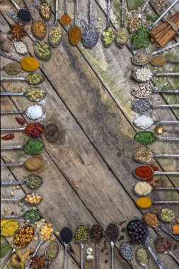 Otlar ve baharatlarla - metin için yer