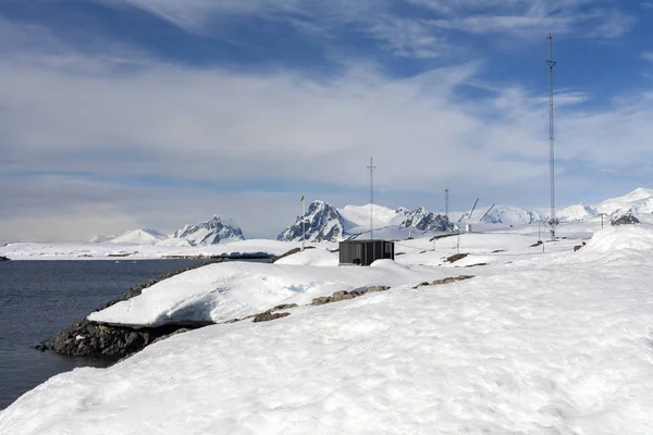 Vernadsky Araştırma Üssü - Antarktika — Stok fotoğraf