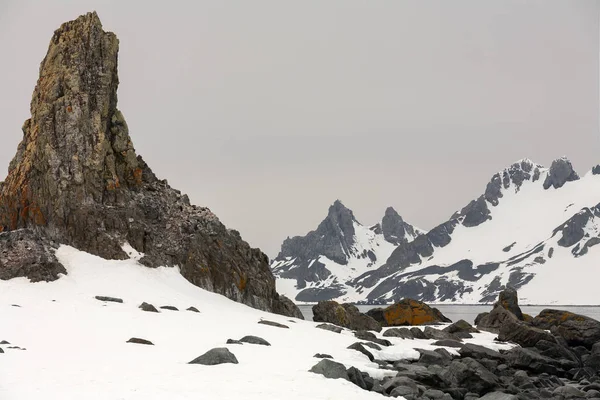 Isla Half Moon - Islas Shetland del Sur - Antártida — Foto de Stock