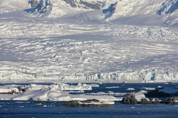 Sarki táj - Antarktisz-félsziget - Antarktisz — Stock Fotó
