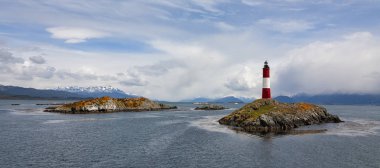 Ushuaia yakınlarındaki Beagle Kanalı - Tierra del Fuego - Arjantin