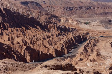  Pan Amerikan Otoyolu - Ölüler Vadisi - Atacama Çölü - Şili
