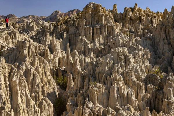 Valle de la luna oder Mondtal - la paz - Bolivien — Stockfoto