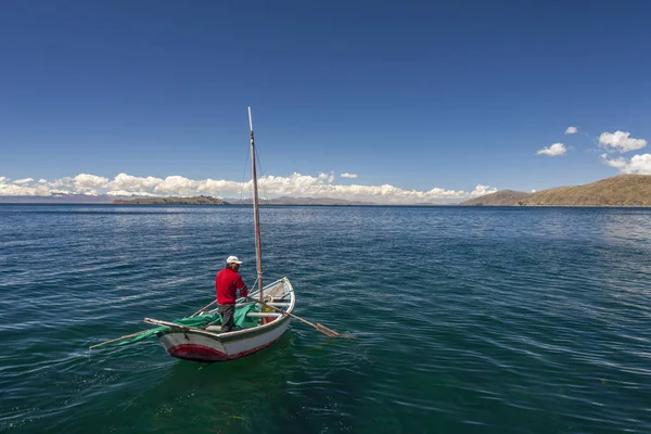 Titicaca Gölü - Bolivya - Güney Amerika — Stok fotoğraf