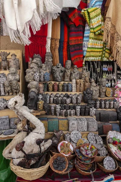 Mercado das Bruxas - Paz - Bolívia - América do Sul — Fotografia de Stock