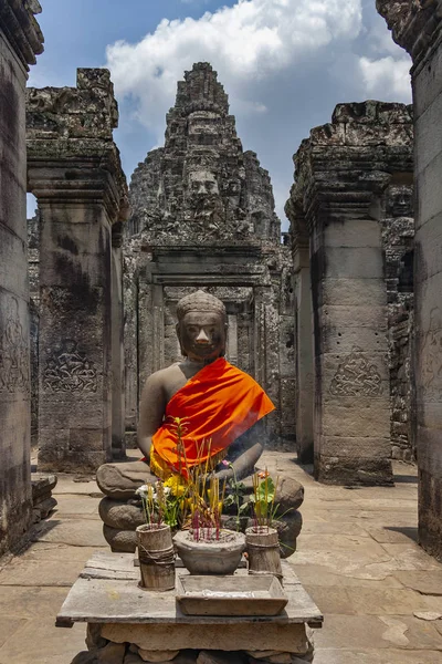 Bayon chrám - angkor wat - Kambodža — Stock fotografie