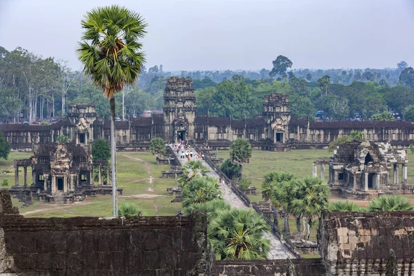 Angkor Wat, - Siem Reap - Kambodża — Zdjęcie stockowe