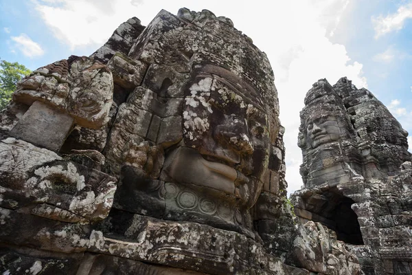 Templo de Bayon Angkor Wat Camboja — Fotografia de Stock