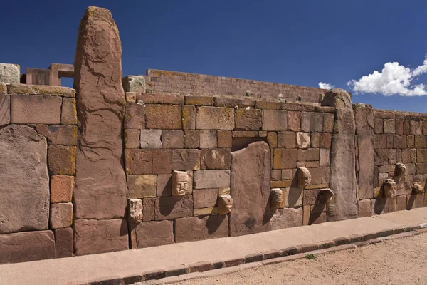 Тиванаку Пре-Инка вблизи Ла-Паса - Боливия — стоковое фото