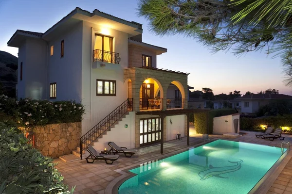 Vacation Villa - Turkish Cyprus — Stock Photo, Image