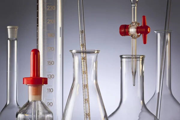 Laboratory Glassware - Chemistry — Stock Photo, Image