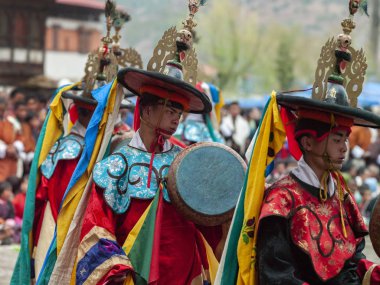 Bhutan Krallığı 'ndan Paro Tsechu