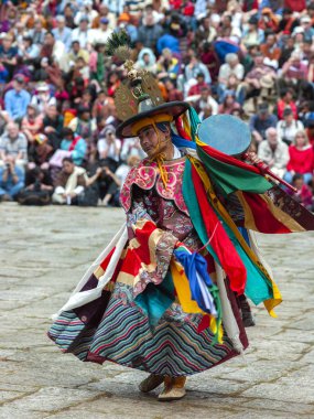 Bhutan Krallığı 'ndan Paro Tsechu