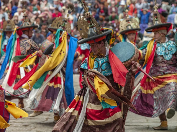 Paro Tsechu a Bhutáni Királyságban — Stock Fotó