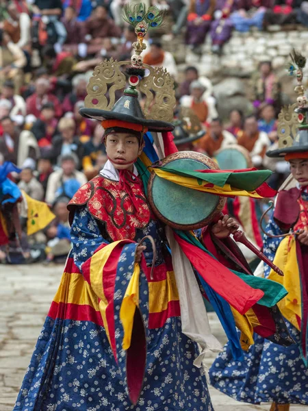 Paro Tsechu w Królestwie Bhutanu — Zdjęcie stockowe