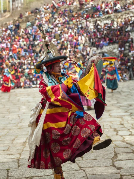 Paro Tsechu in the Kingdom of Bhutan — Stock Photo, Image