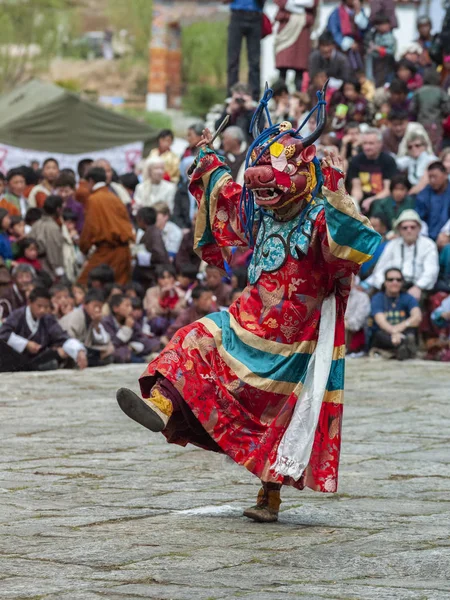 Bhutan Krallığı 'ndan Paro Tsechu — Stok fotoğraf