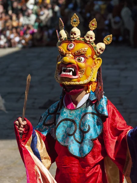 Paro Tsechu in the Kingdom of Bhutan — Stock Photo, Image