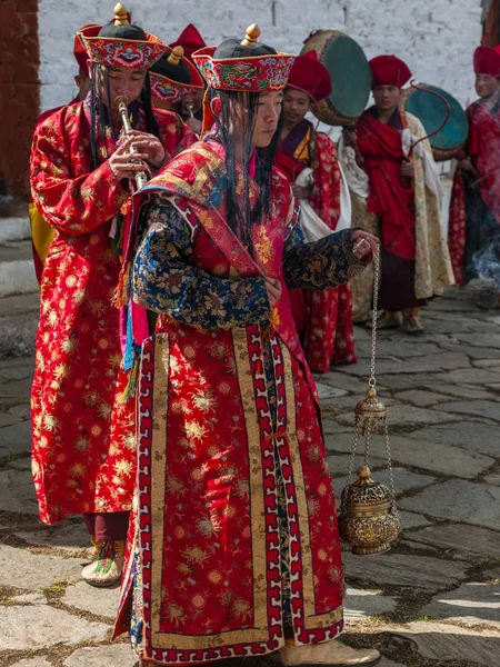 Paro Tsechu no Reino do Butão — Fotografia de Stock