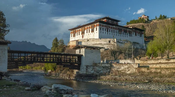 Rinpung Dzong - Paro nel Regno del Bhutan — Foto Stock