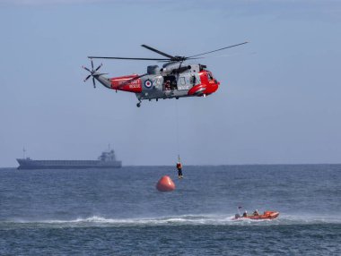 Helikopter Kurtarma denizde
