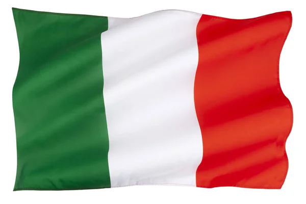 Bandeira Nacional Italy — Fotografia de Stock