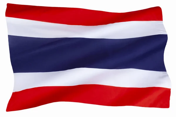 Bandera Nacional Del Reino Tailandia Esta Bandera Nacional Alférez Civil —  Fotos de Stock