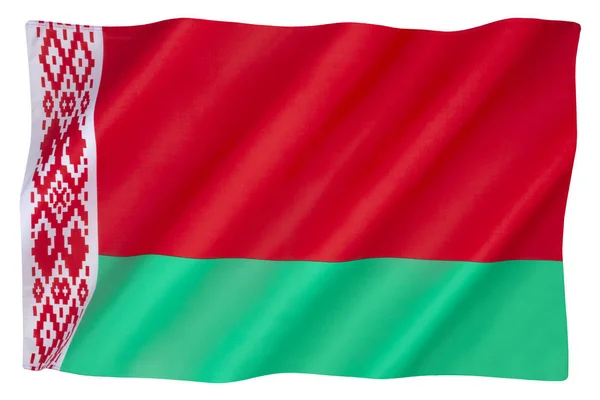 National Flag Ensign Belarus Version Dates February 2012 — Stock Photo, Image