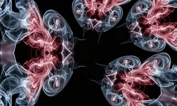 Swirls Smoke Made Abstract Design — Stock Photo, Image