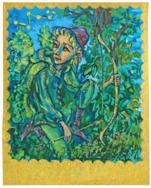 vektör tarot kartı - macera