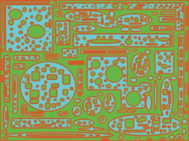 Geometrik soyut arkaplan 