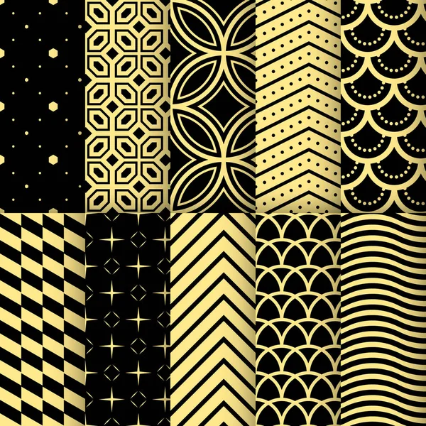 Collection Motifs Géométriques — Image vectorielle