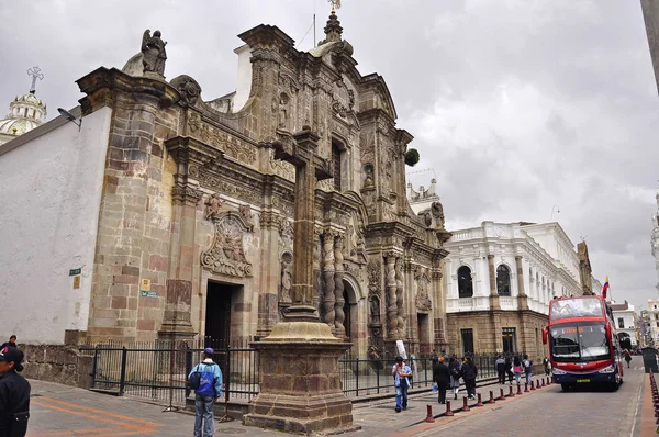 Église Compania Quito Equateur — Photo