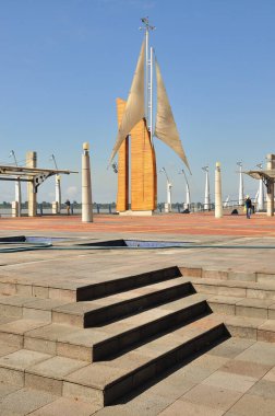 Guayaquil 'in önündeki nehir.