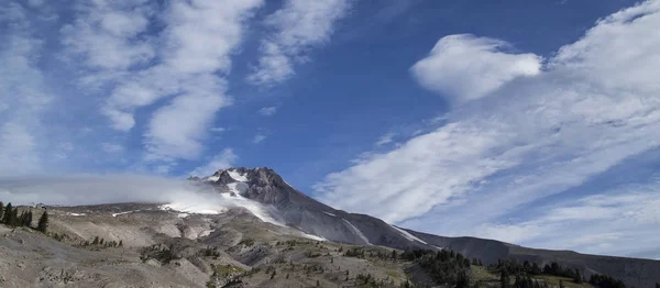 Panorama of Mount Hood from Timberline Lodge, Oregon — Stock Photo, Image