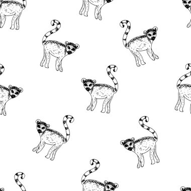 Beyaz arkaplanda izole edilmiş pürüzsüz desen