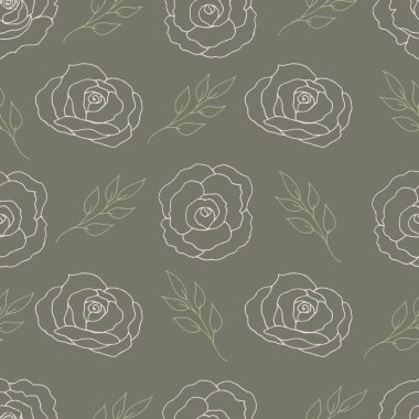 Beyaz arkaplanda bitki örtüsü izole edilmiş