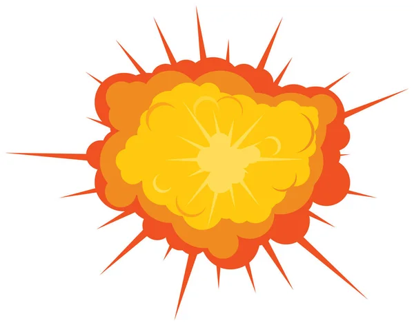 Explosion vector icon — Stock Vector