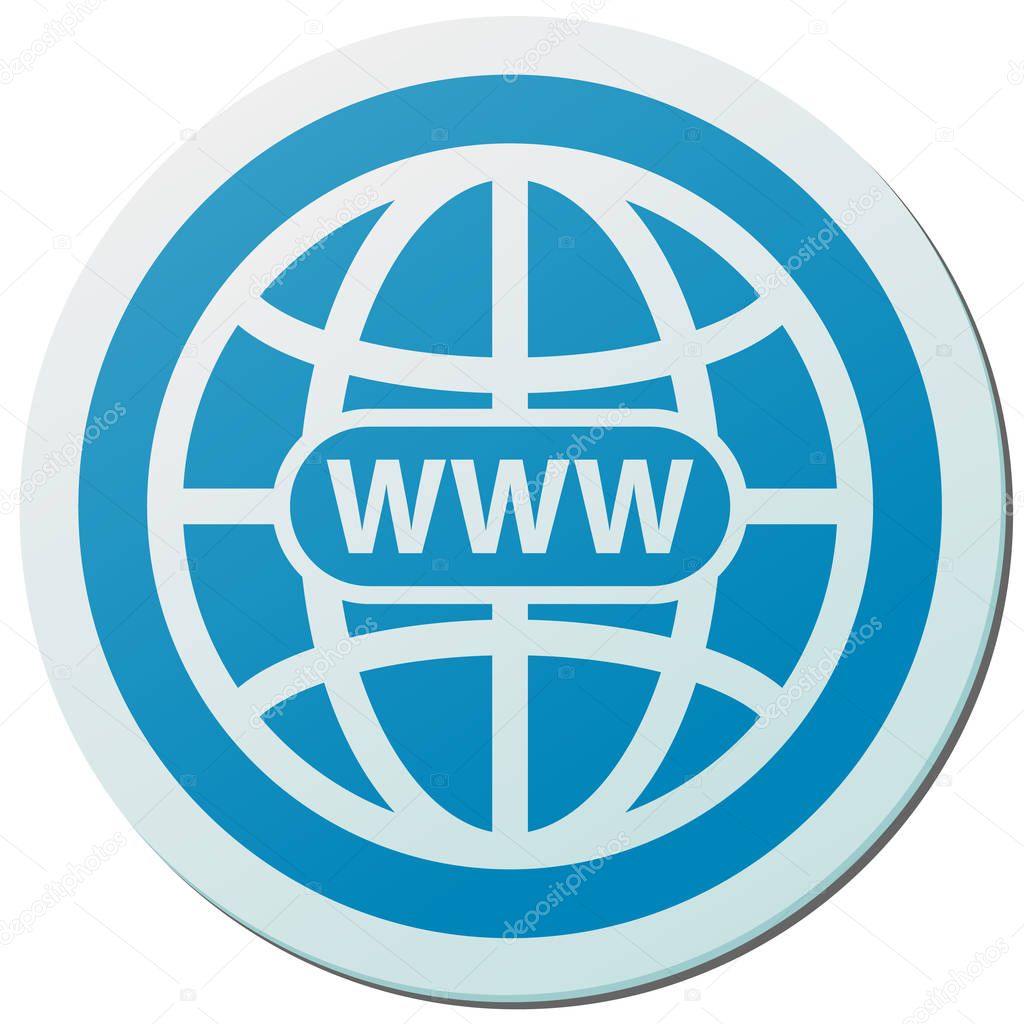 Internet symbol vector icon — Stock Vector © webstocker ...