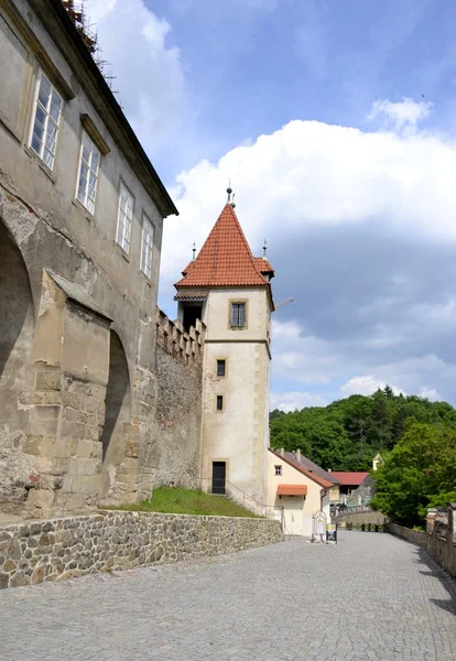 Architecture du château de Krivoklat — Photo