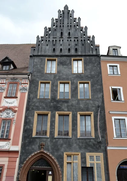 Architecture from Cheb in Czech Republic — Stock Photo, Image